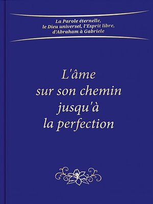 cover image of L'âme sur son chemin jusqu'à la perfection